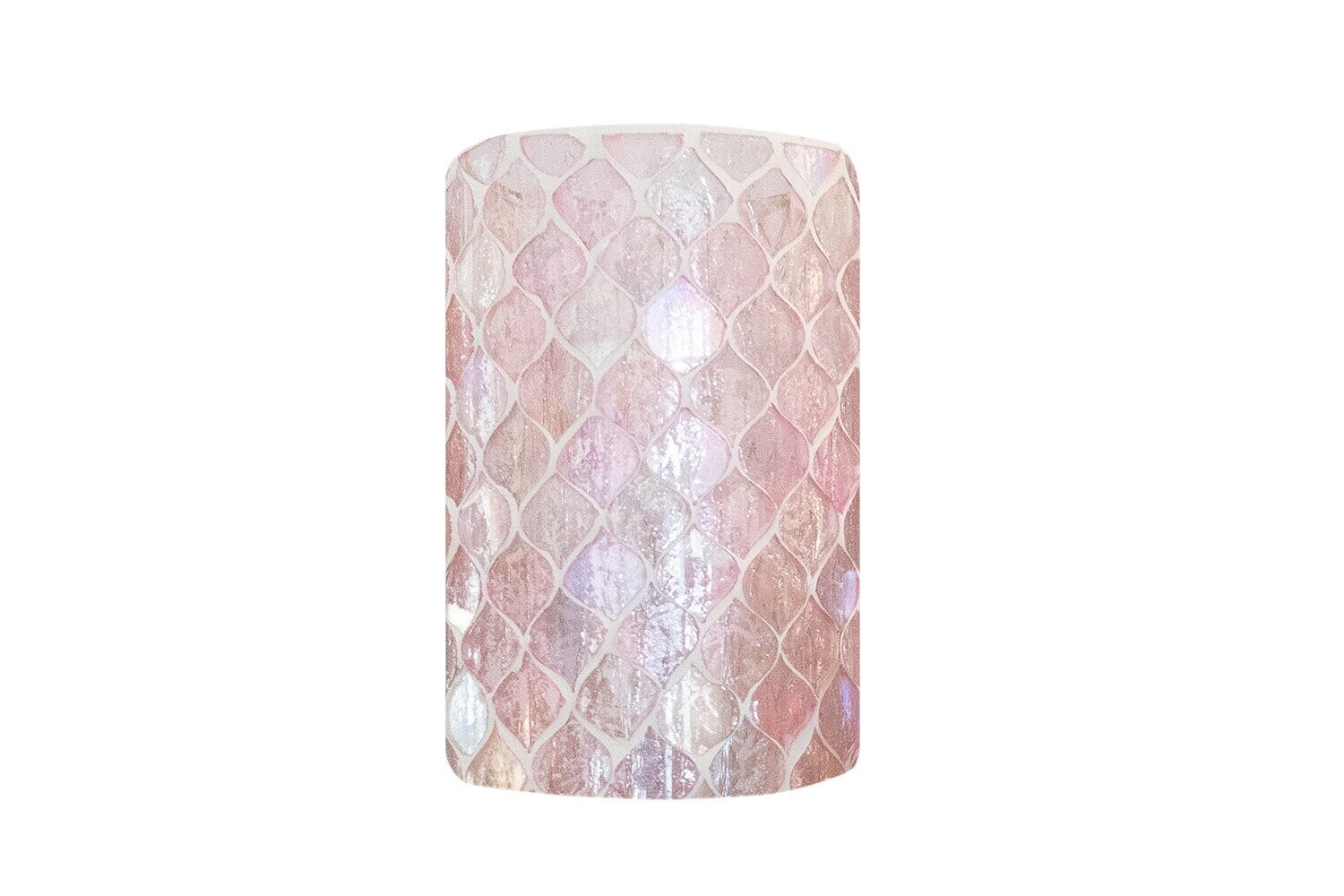 Anaya Diamond Mosaic Glass 4x7 Votive/Vase