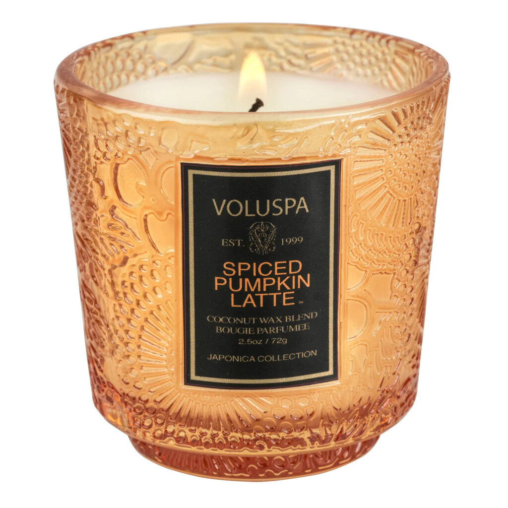 Spiced Pumpkin Latte 2.5 Glass Jar Candle - Store - The Ablaze Design Group