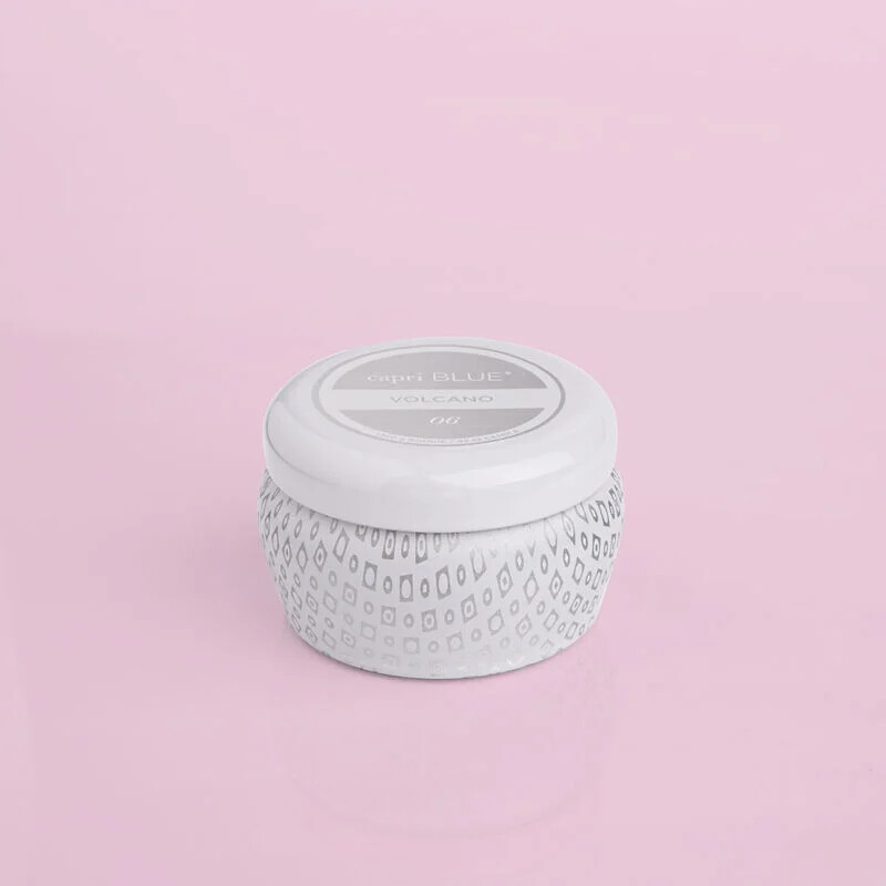 Volcano White Mini Tin 3oz
