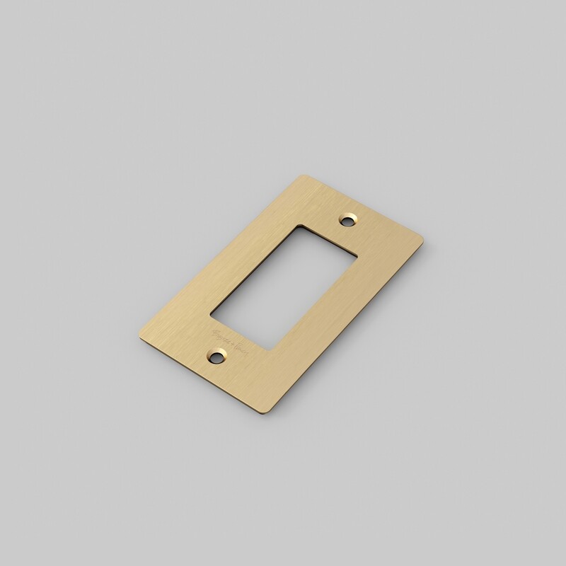 1G Brass Plate