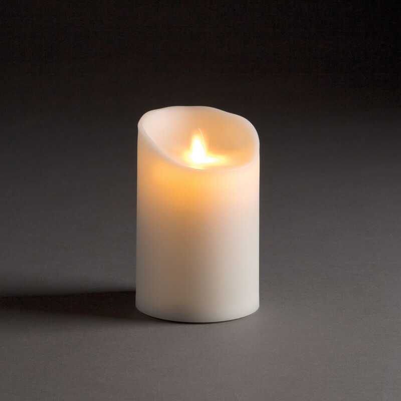 Lightli Moving Flame Indoor Pillar 3.5x5"