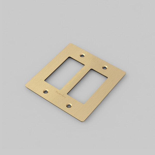 2G Brass Plate