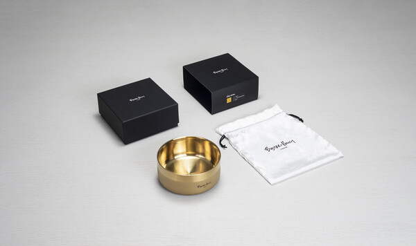 Brass Small Dog Bowl