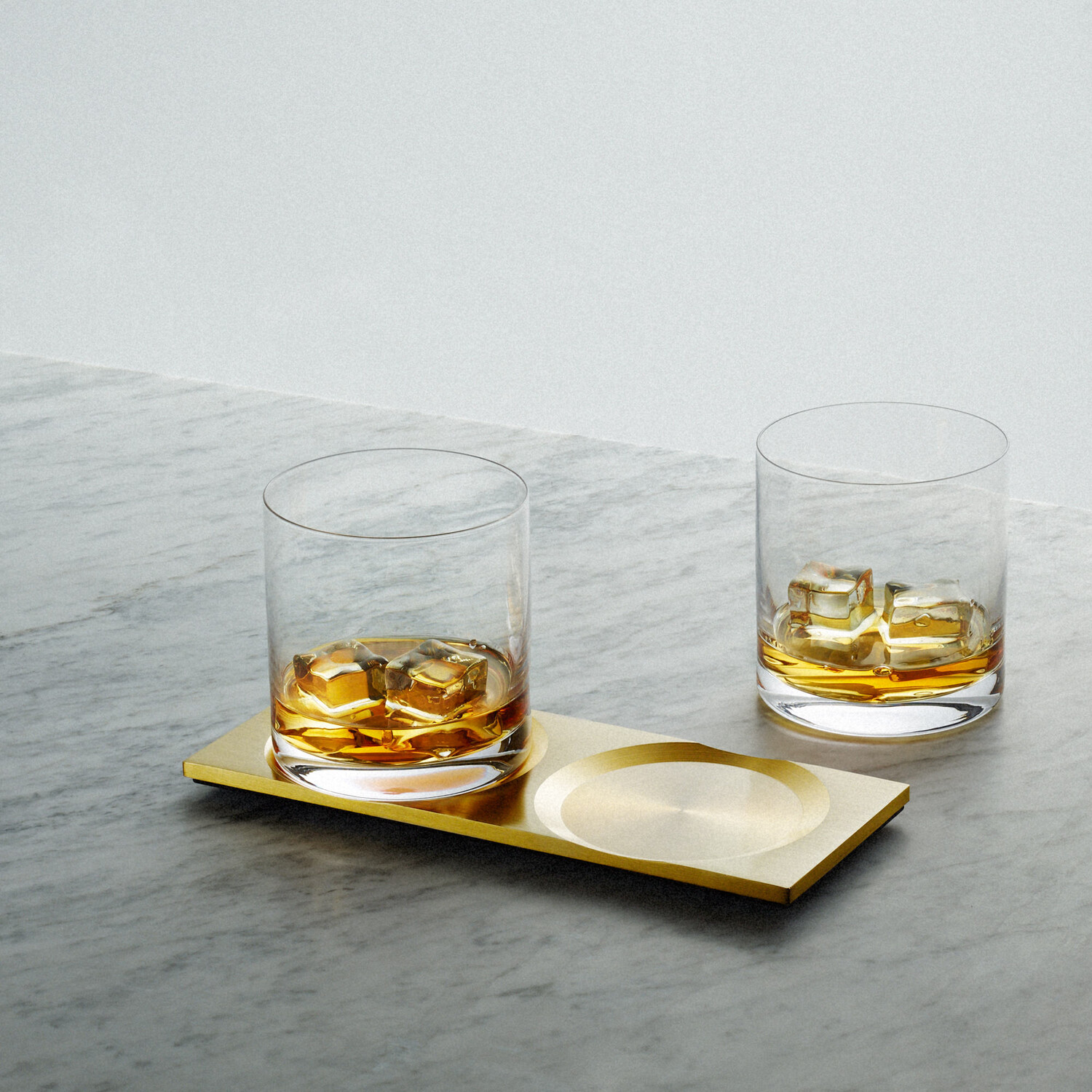 Brass Whisky Plate