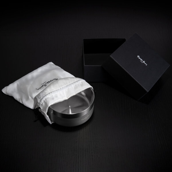 Gun Metal Small Dog Bowl