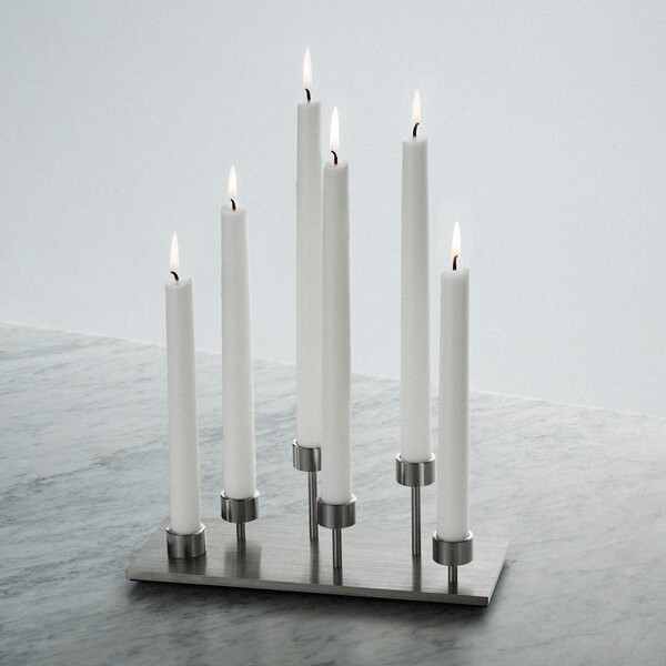 Steel Machined Candelabra