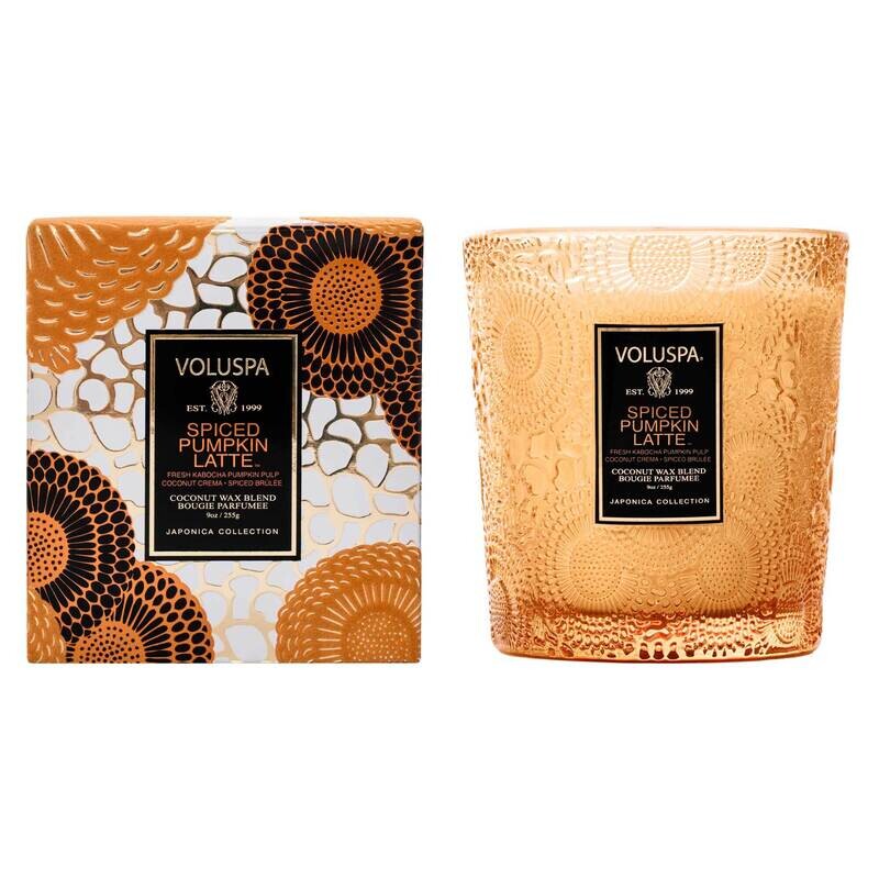 Spiced Pumpkin Latte Classic Boxed Candle