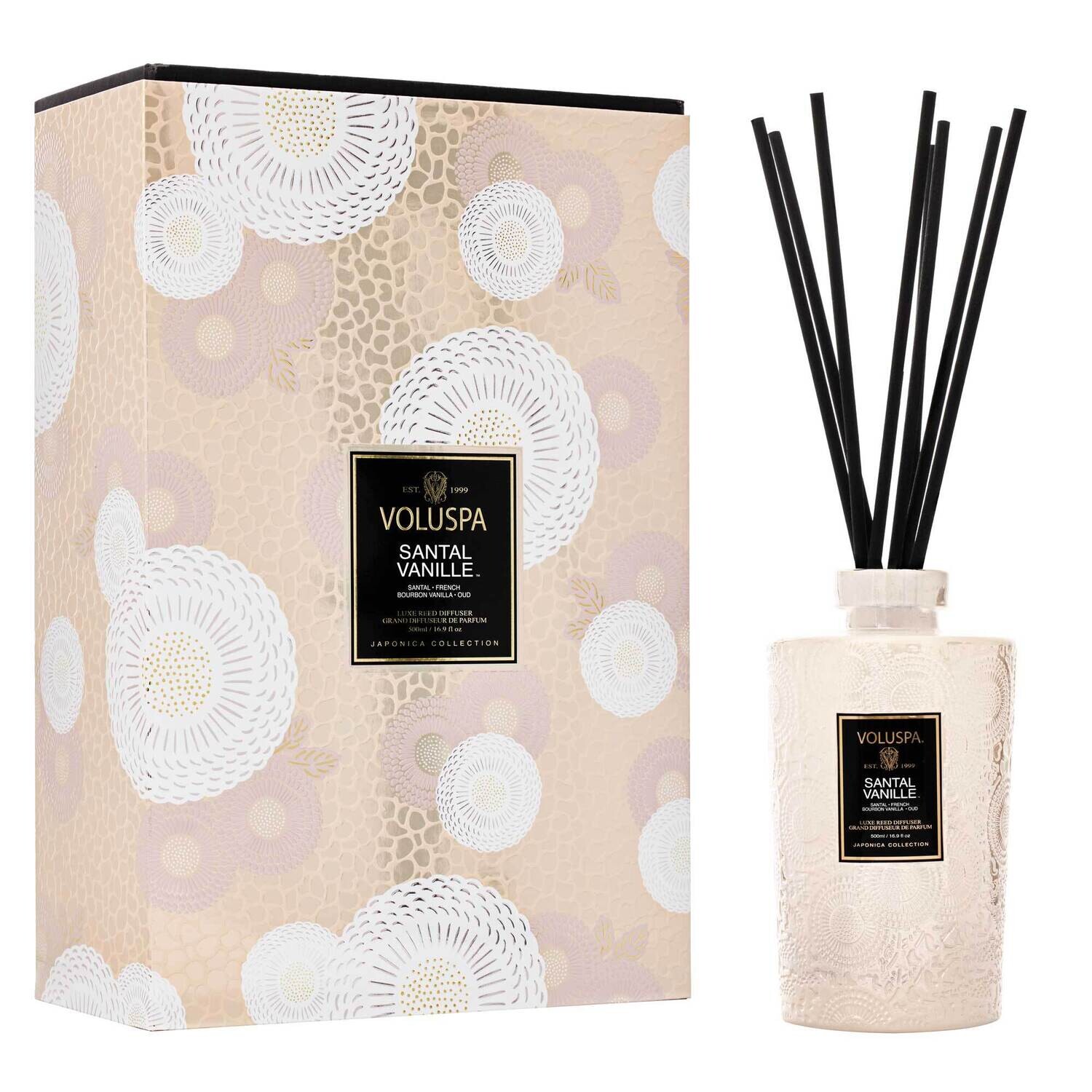 Santal Vanille Luxe Reed Diffuser