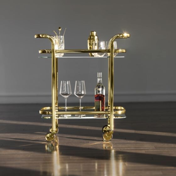 Gold Bar Cart