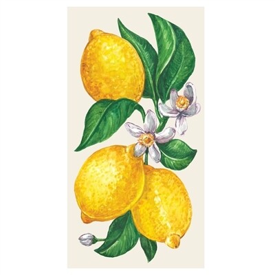 Lemon Guest Napkin