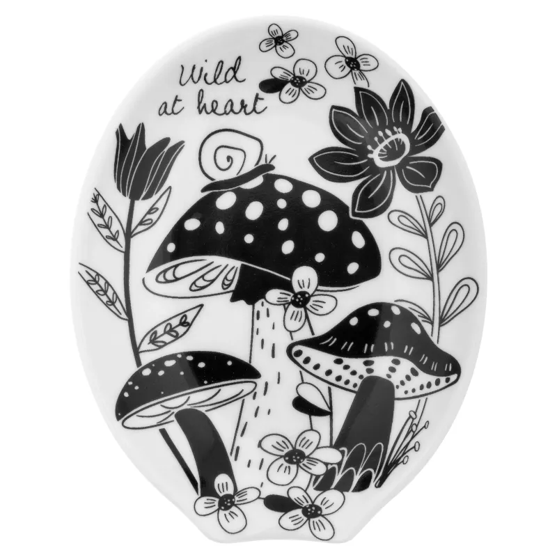 Boho Spoon Rest Mushroom