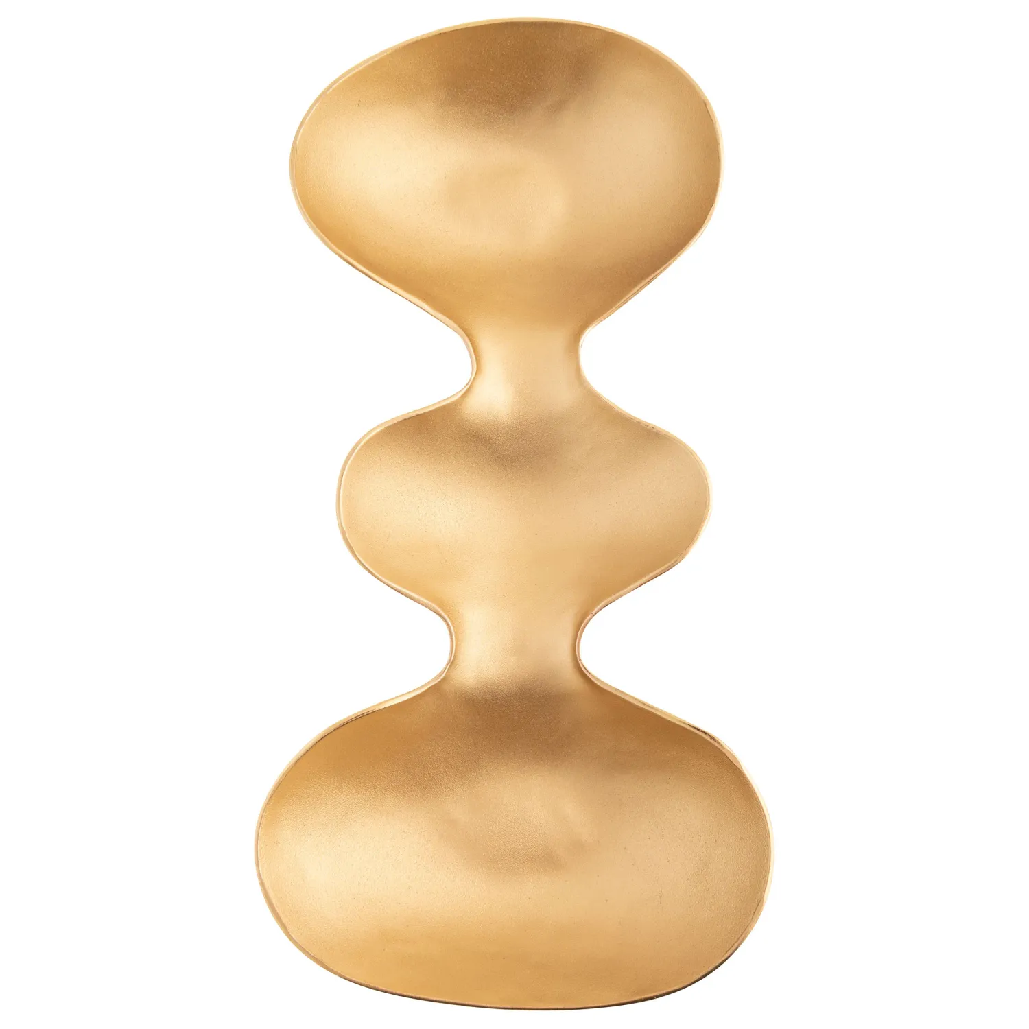 Curvy Organic Tray Gold Small