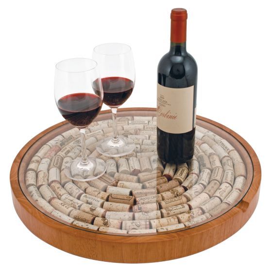 Cork Lazy Susan