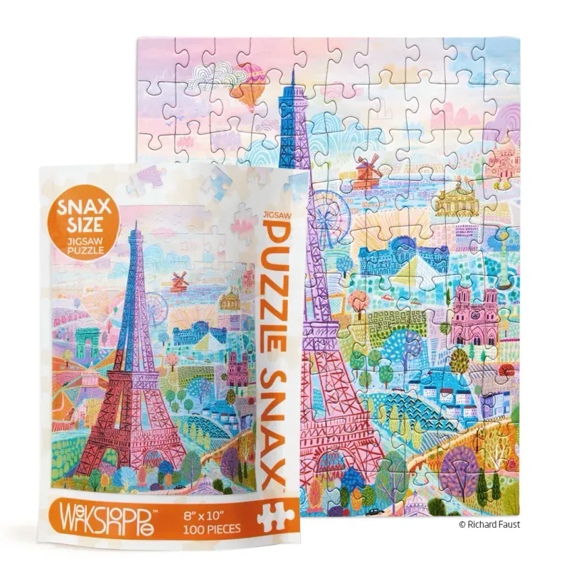 Paris Holiday 100 Piece Puzzle
