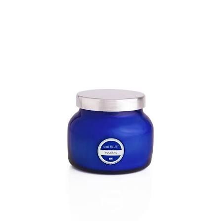 Volcano Petite Blue Jar Candle