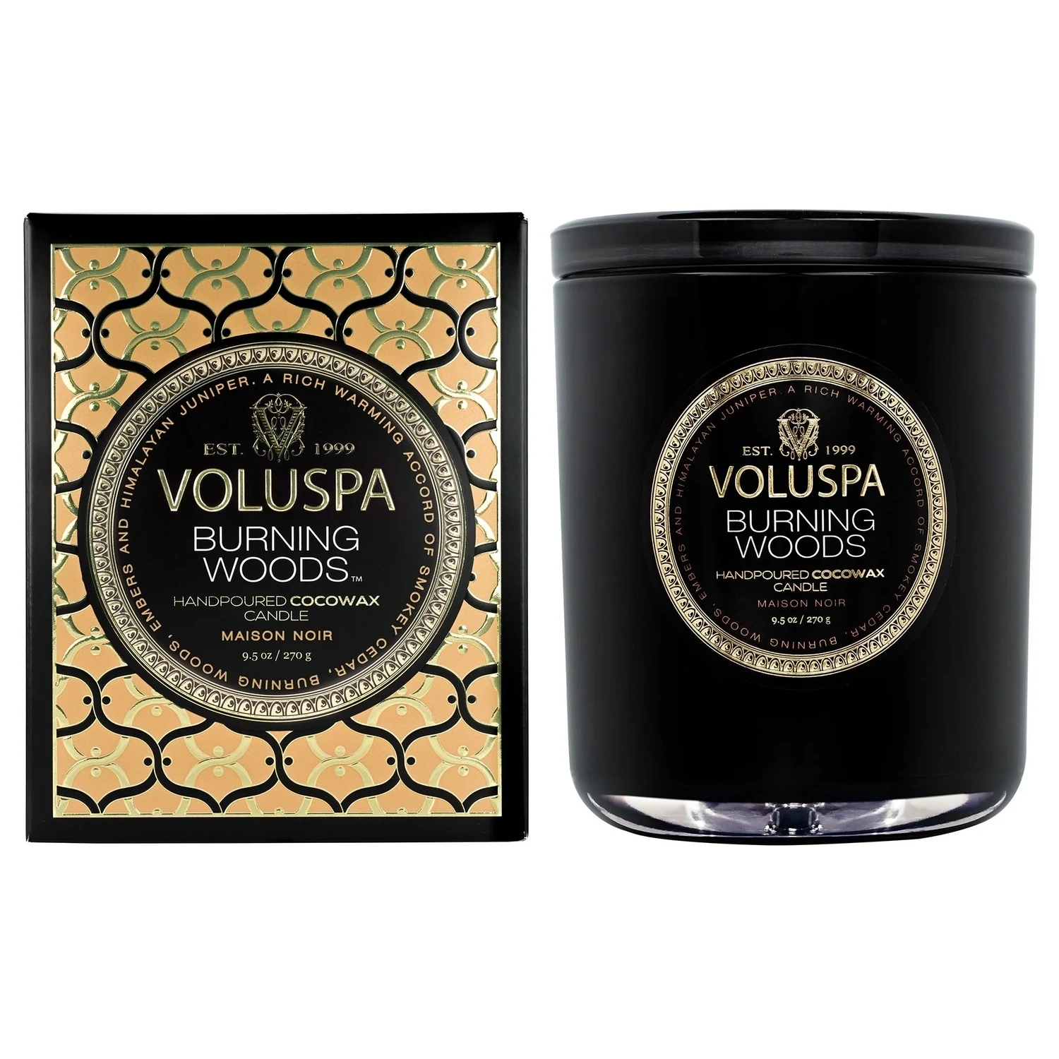 Burning Woods Classic Maison Candle