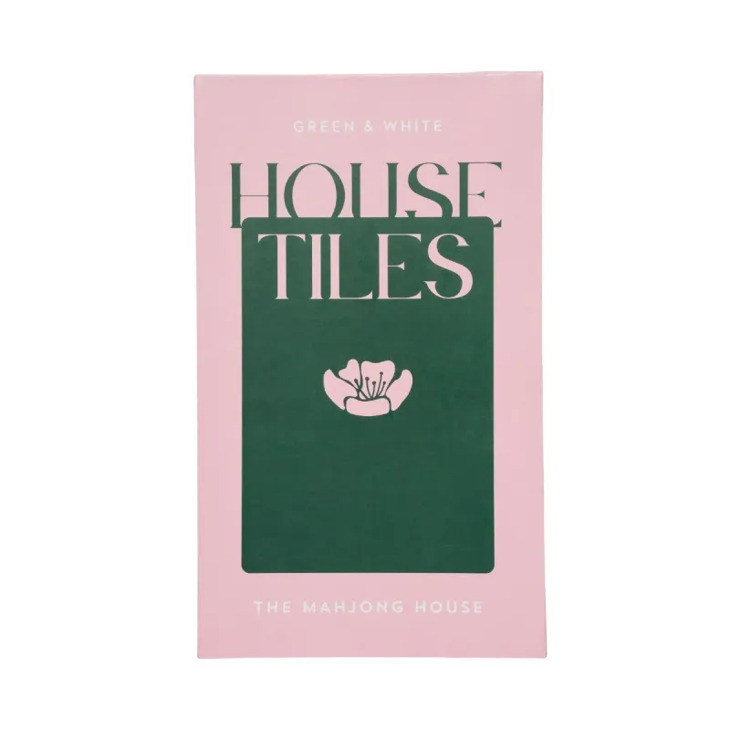 Green & White House Tiles