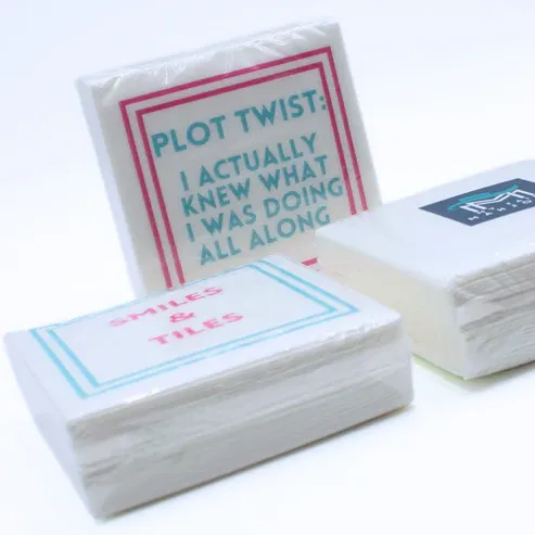 Mahjong Napkins - Plot Twist