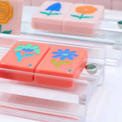 Mahjong Racks - Acrylic - Clear