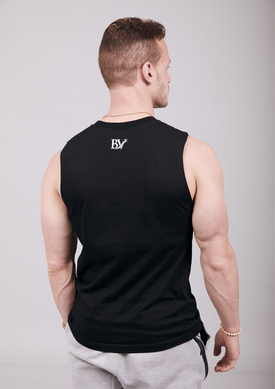 Black Vate Muscle Tee