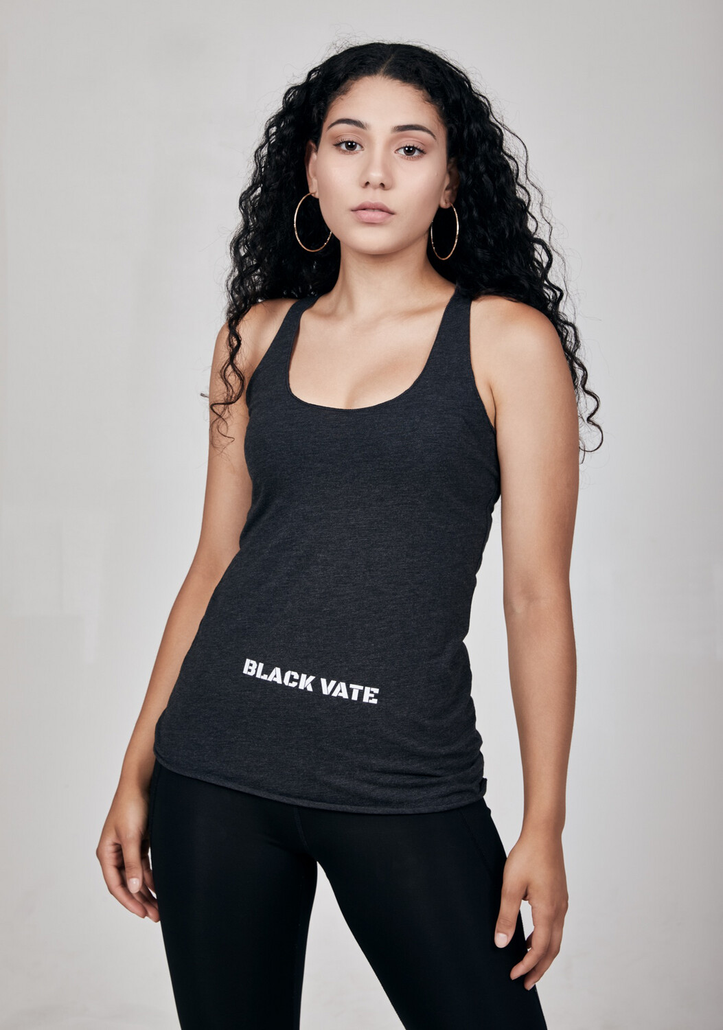 Black Vate Racerback Tank