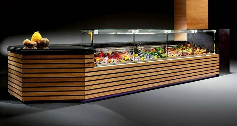 Koeltoog/vitrine op maat van uw zaak