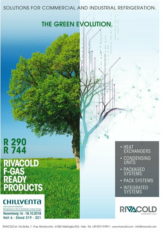 Rivacold monoblock 290a voor koelcel tot 6 m³
