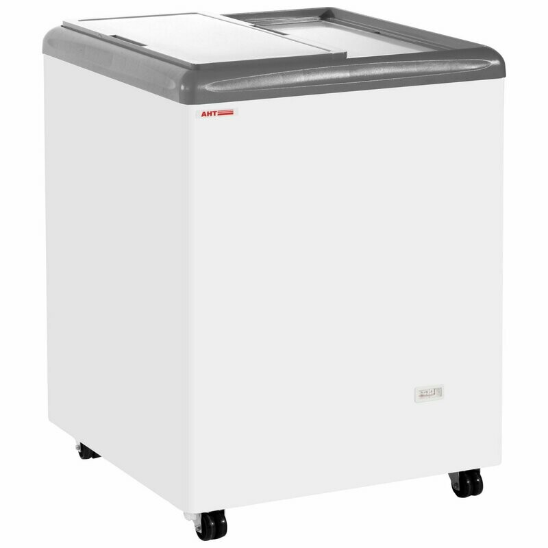 Ice cream freezer with flat glas 215 liter AHT/DAIKIN