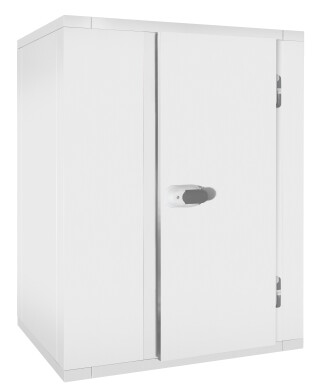KOELCEL 3,32m³ - PANELEN 80mm - MET VLOER - 1500 x 1500 x H2010