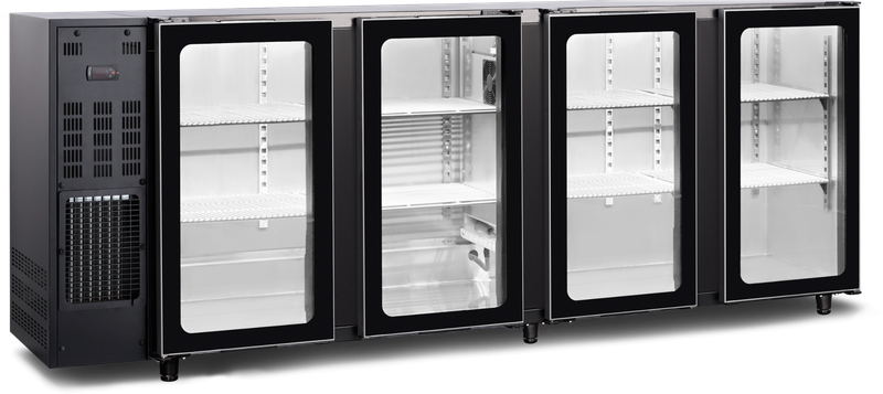 TBC barkast met glasdeur 2295 x 565 x 890