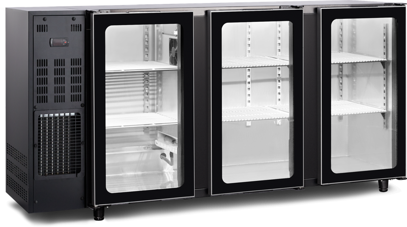 TBC barkast met glasdeur 1775 x 565 x 890