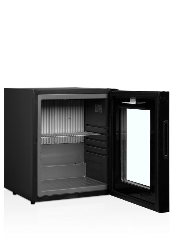 Absorptie minibar - glazen deur 402 x 432 x 500
