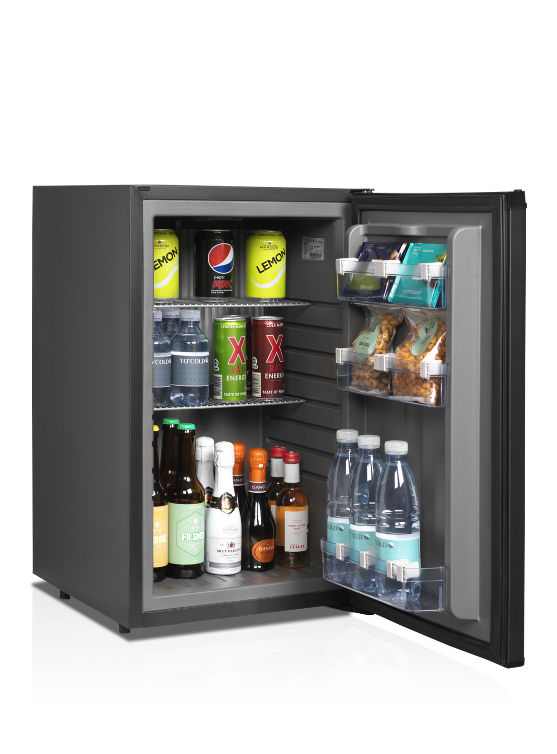 Absorptie minibar - volle deur 402 x 463 x 670