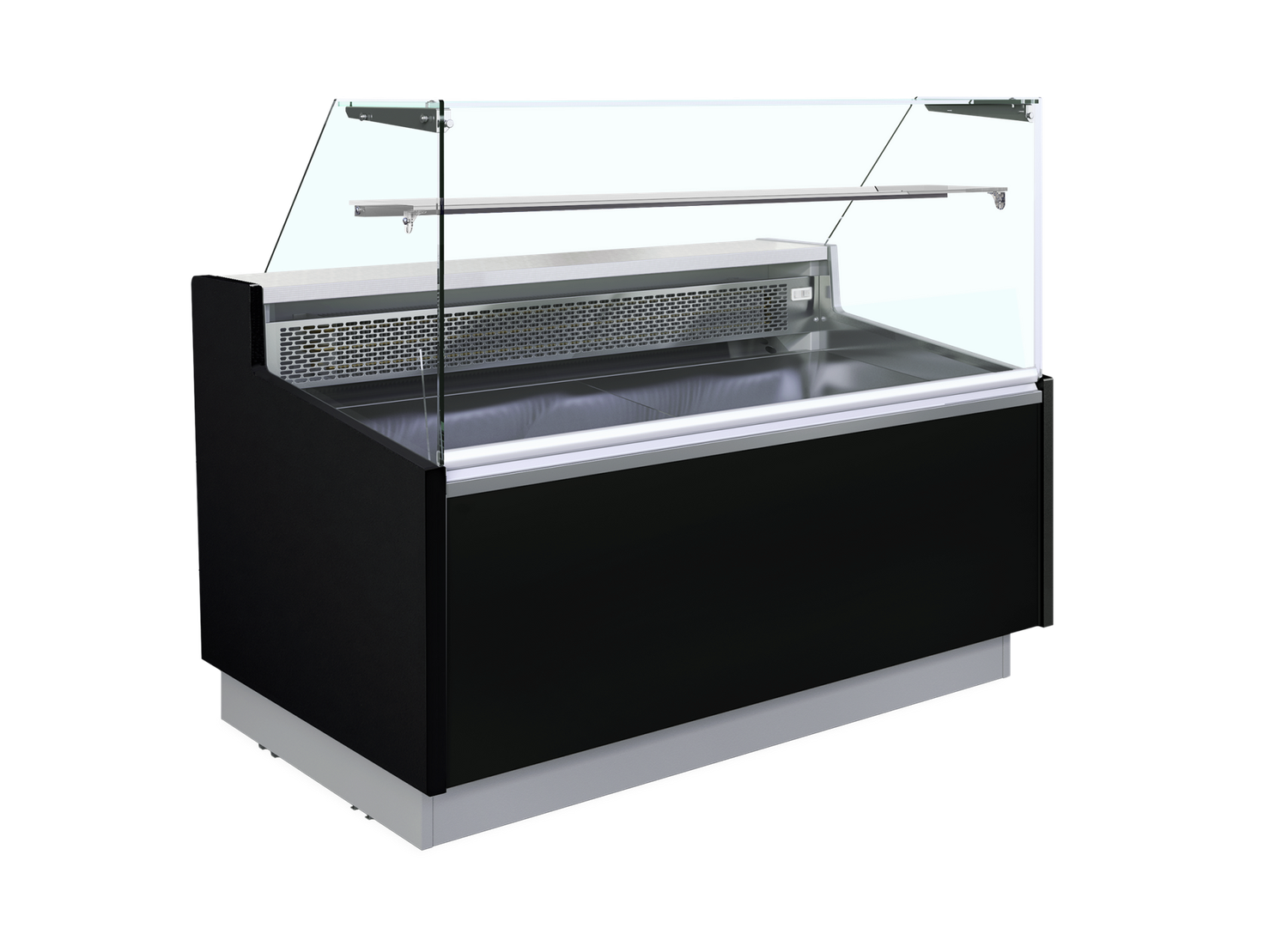 Zwarte koeltoonbank 1270 x 908 x 1235