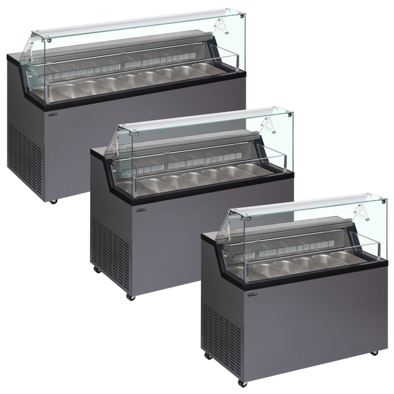 Mirabella schepijsvitrine 1187 x 677 x 1190