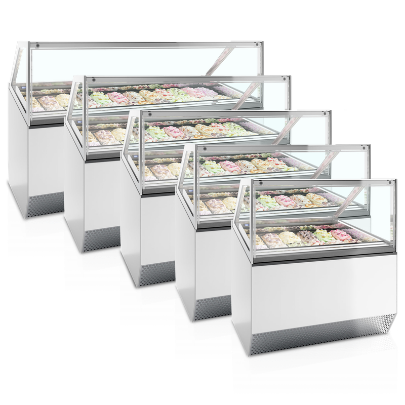 Millennium ST schepijsvitrine 1166 x 1054 x 1356