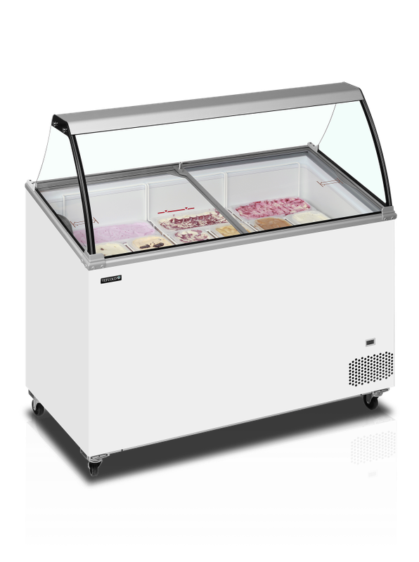 IC-SCE schepijsvitrine 1300 x 615 x 1295