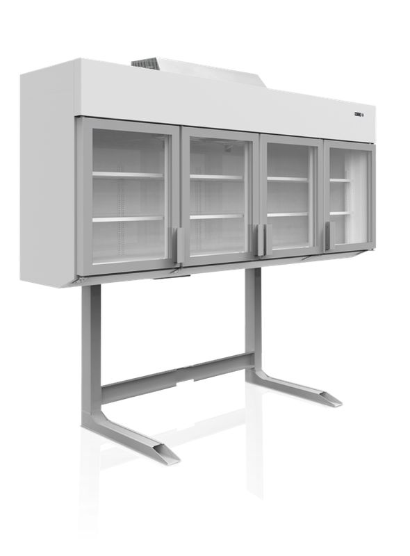 Supermarktvriezer, wand 2500 x 745 x 2430