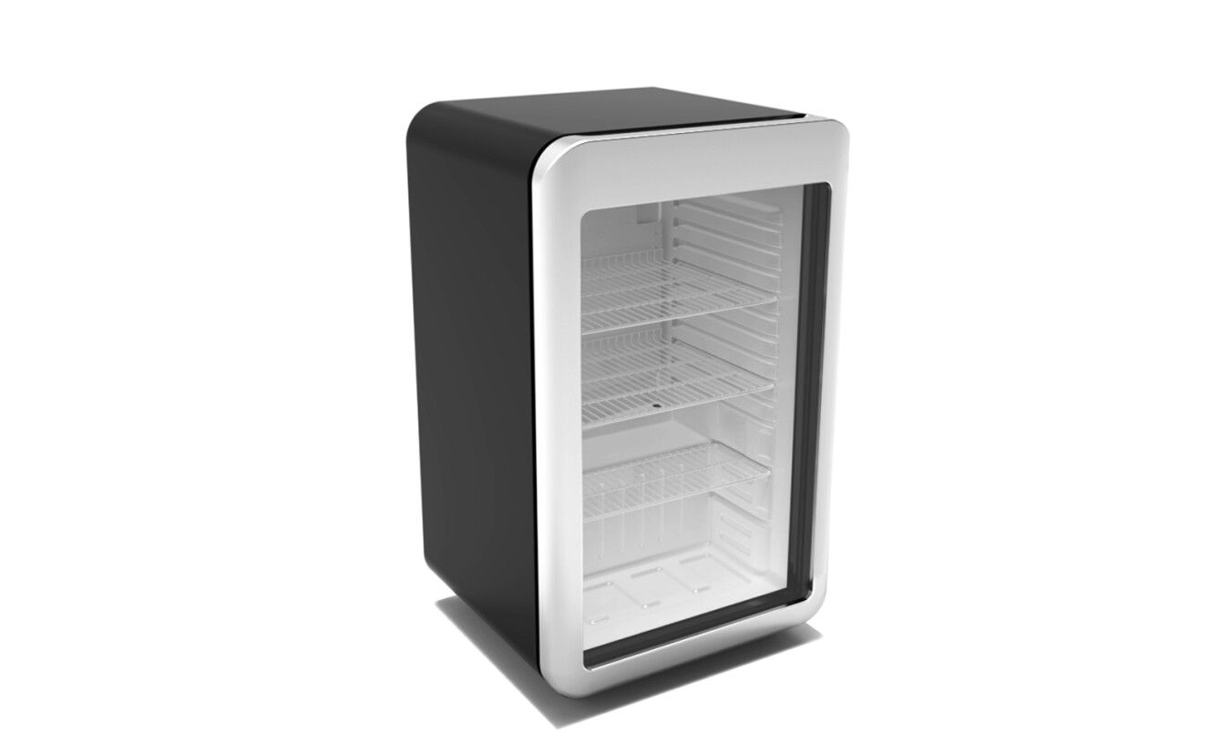 Kleine glasdeurkoeler 495 x 525 x 825