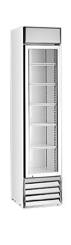 ARV slanke displaykoeler glasdeur 390 x 465 x 1880