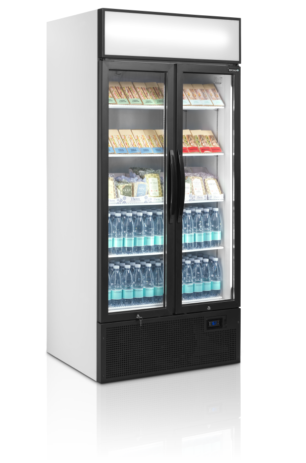 2-deurs displaykoeler  890 x 740 x 1990