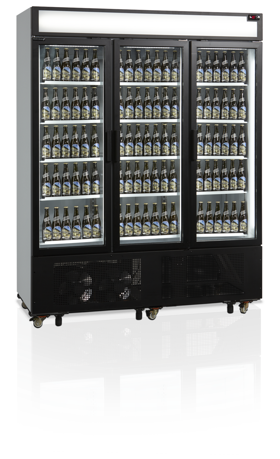 3-deurs displaykoeler 1600 x 730 x 2073