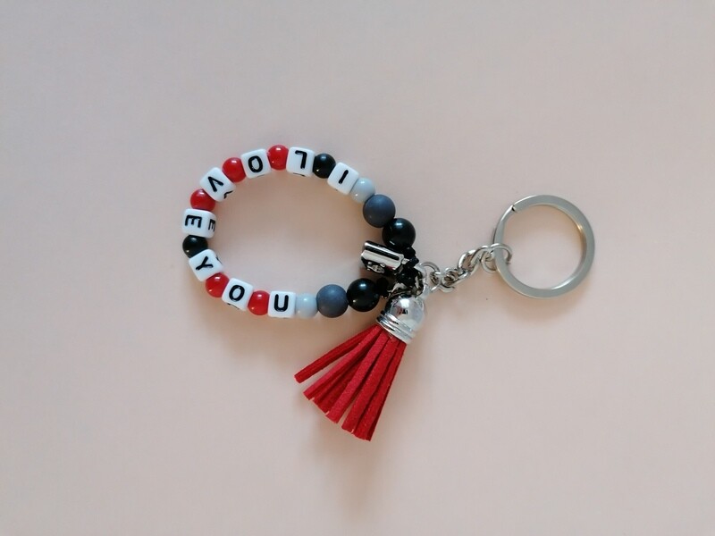 Porte clé Message + 1 accessoire