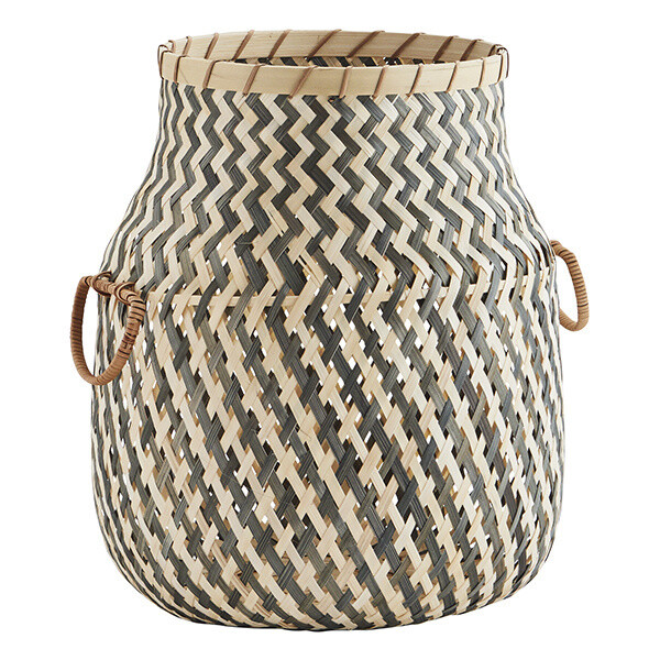 Bamboo mand met handvaten