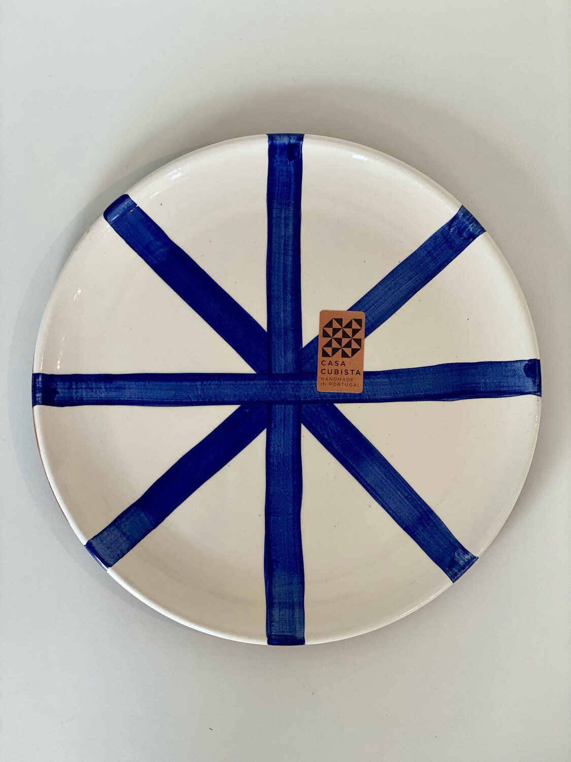 Segment plate Blue 23cm