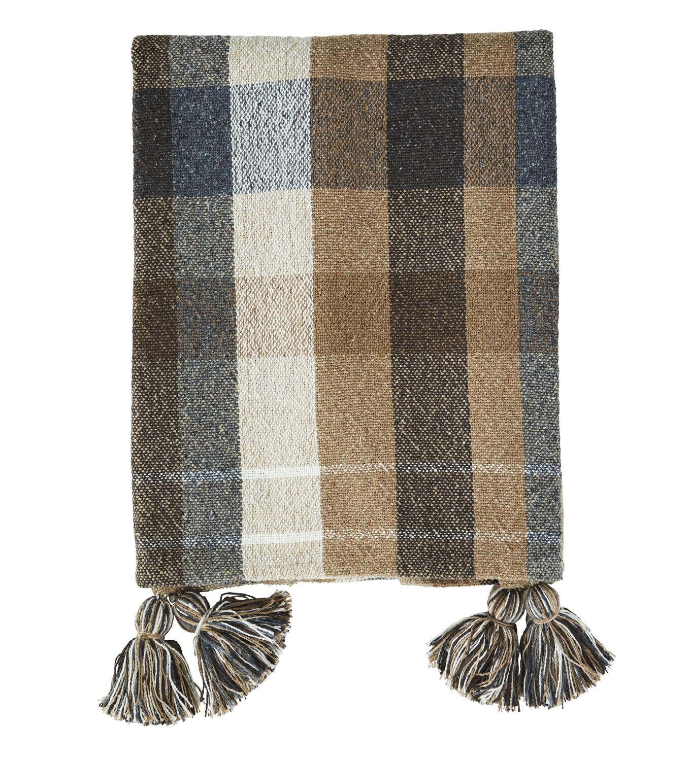 Geruite plaid