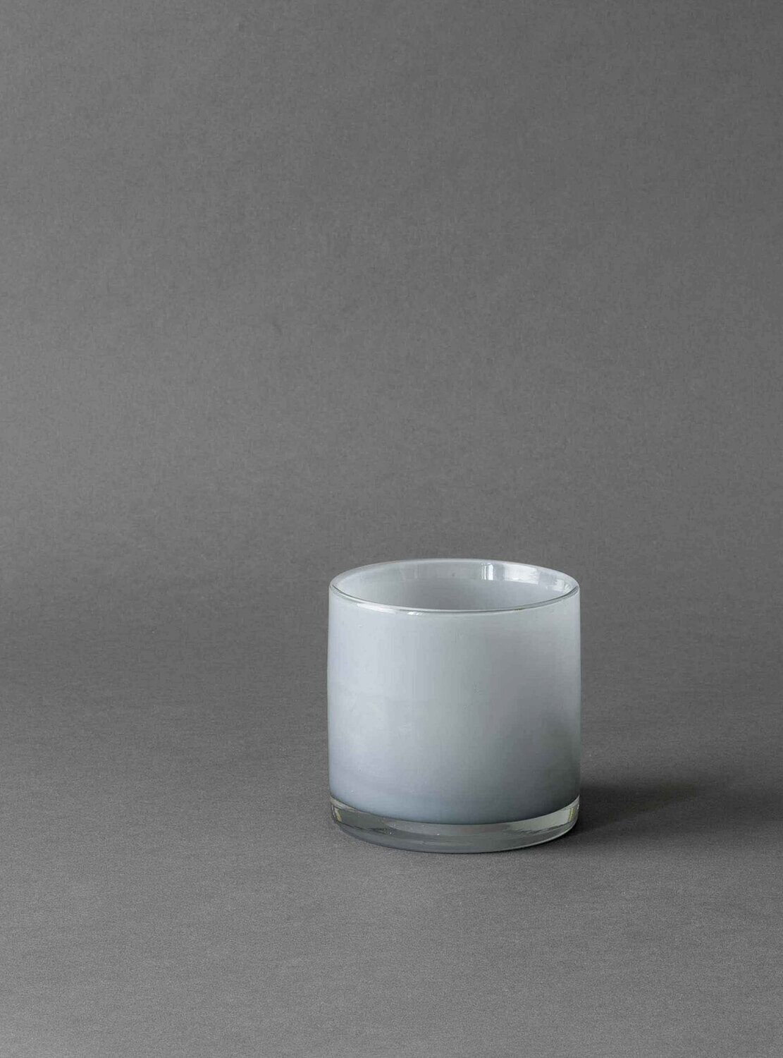 Lyric theelichthouder SMALL, kleuren: dusty blue