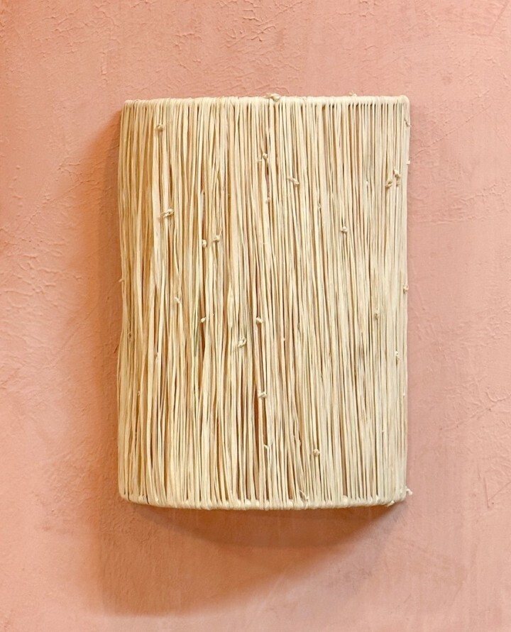 Wandlamp Raffia