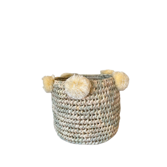 Pompom mandje