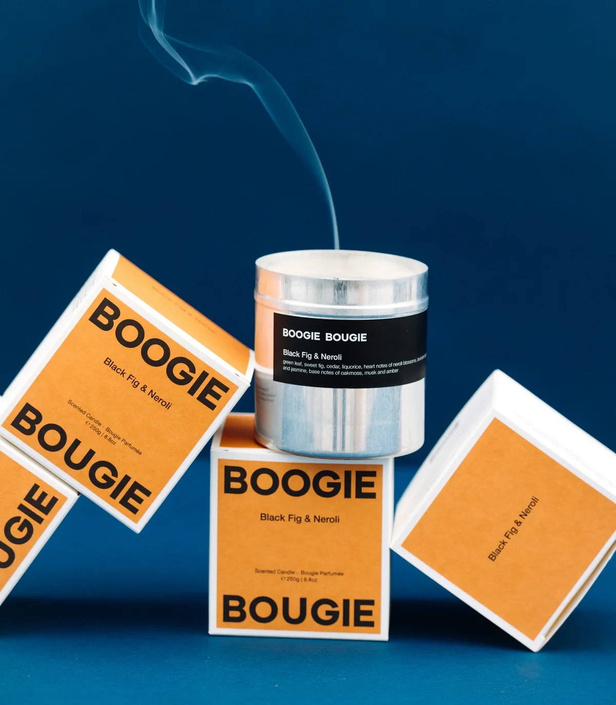 Boogie Bougie Geurkaars Black Fig &amp; Neroli